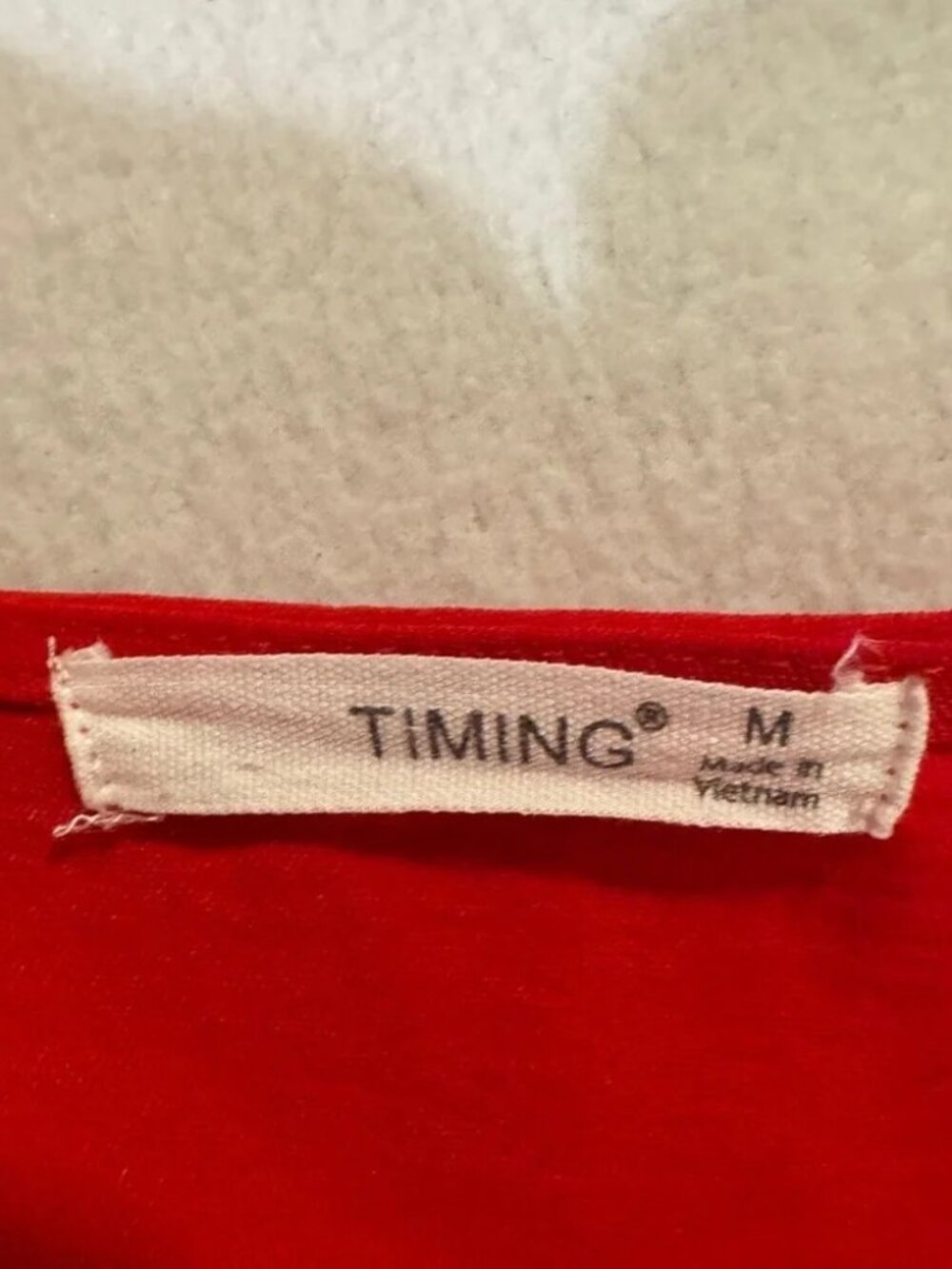 Timing Red Apparel Ruffle Dress - Picture 3 of 4